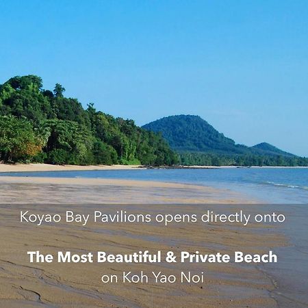 Koyao Bay Pavilions - Beach Resort And Pool Villas Jaunoj-sziget Kültér fotó