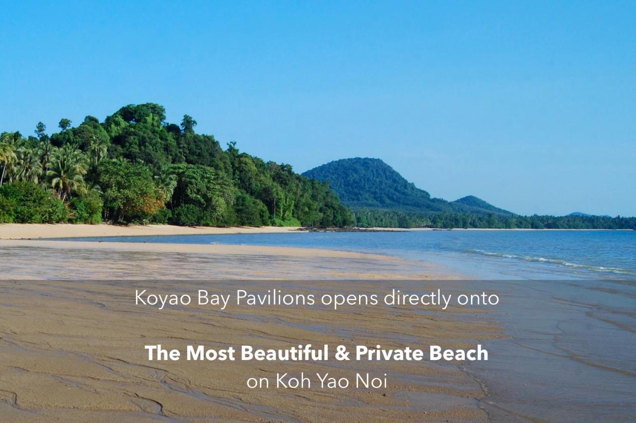 Koyao Bay Pavilions - Beach Resort And Pool Villas Jaunoj-sziget Kültér fotó